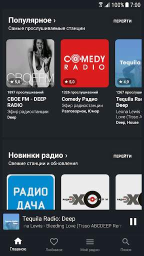 Online Radio - Free Internet Radio Player screenshot 2