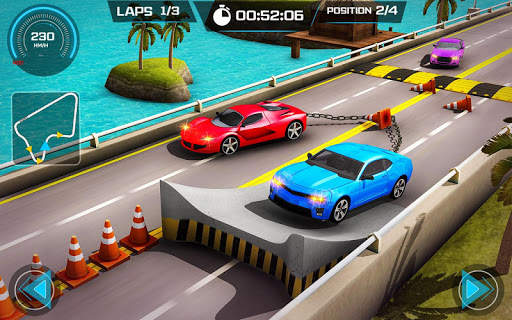 Mega Ramp GT Chained Car Stunts Free screenshot 4