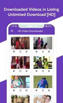 XX Video Downloader HD Video Downloader screenshot 2