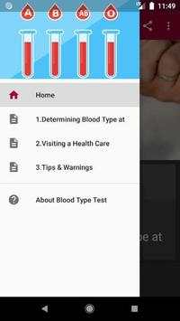 Blood Type Test screenshot 1