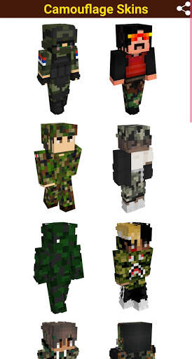Camouflage Skins For Minecraft screenshot 2