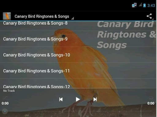 Canary Bird Ringtones & Songs screenshot 4