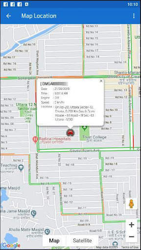 Grameenphone Vehicle Tracking screenshot 4