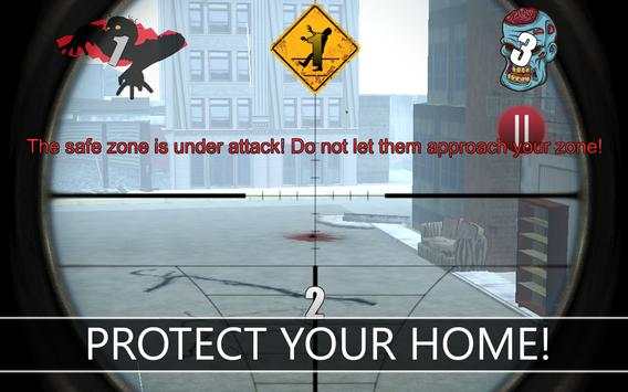 Zombrain Sniper 3D Zombie Game screenshot 4