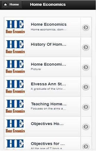 Home Economics 1 تصوير الشاشة