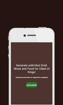 Cheats for Clash of Kings screenshot 1