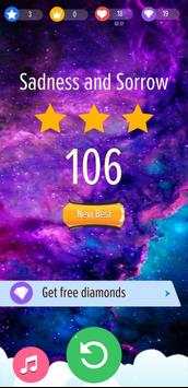 Anime Piano Tiles Offline - Free Manga Music Songs screenshot 4