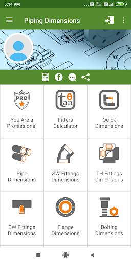 Piping Dimensions screenshot 1