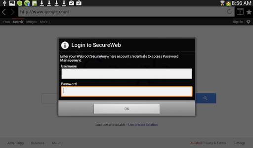SecureWeb Browser screenshot 4