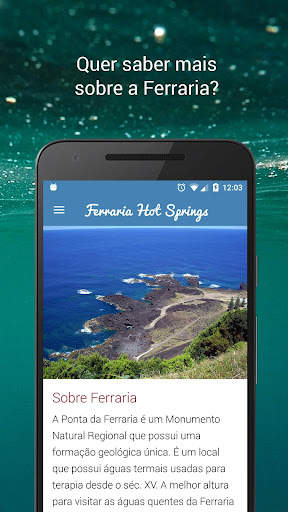 Ferraria Hot Springs screenshot 4