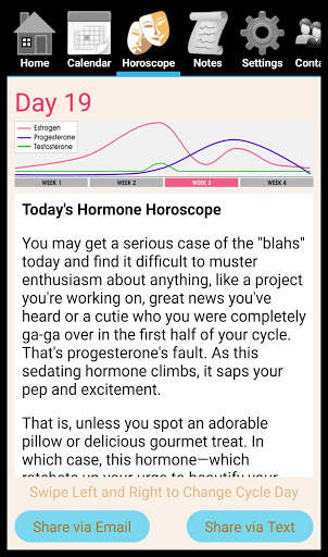 Hormone Horoscope Teen Lite screenshot 4