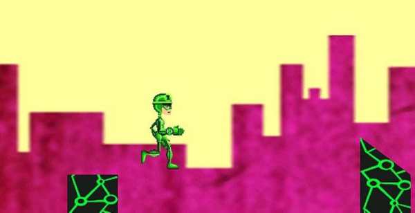 Ben robo 10 jumping game screenshot 2