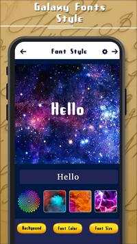 Galaxy Fonts Style скриншот 4