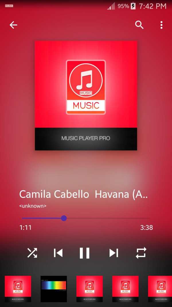 Music Player Pro - EQ, Themes, Skins HQ 2018 screenshot 1