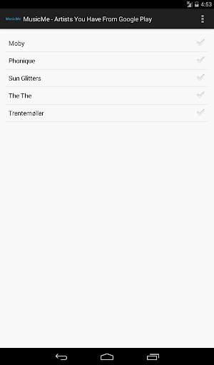MusicMe New Music YOUR artists screenshot 1