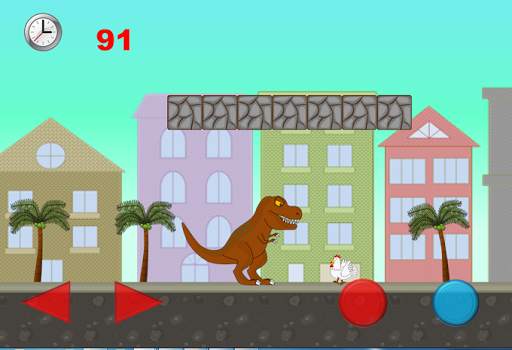 Angry Rex City स्क्रीनशॉट 2