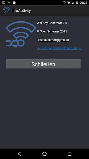 Wifi Key Generator screenshot 2