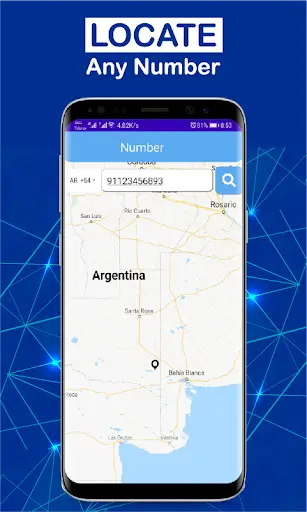 Live Map Mobile Number Locator screenshot 1