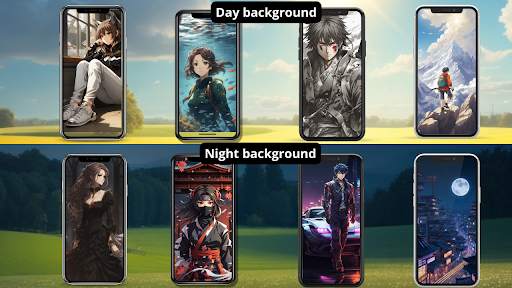 KawaiDroid - Anime launcher 2 تصوير الشاشة