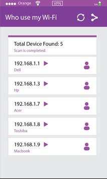 Who use my wifi - router ip screenshot 2