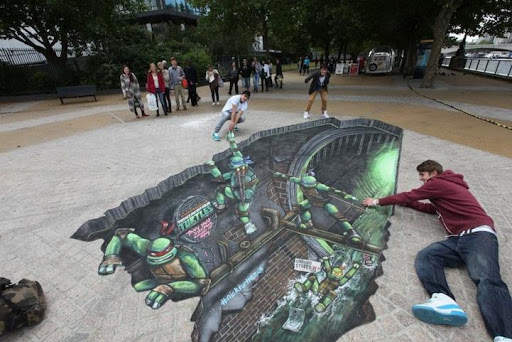 3D Funny Pictures - Street Art screenshot 12