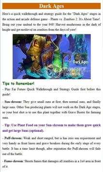 Guide for Plant Vs Zombies 2 screenshot 3