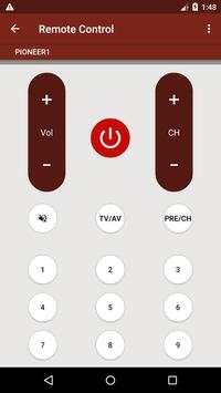 Pioneer Remote Control screenshot 5