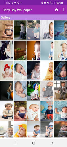 Baby Boy Wallpaper Gallery screenshot 1