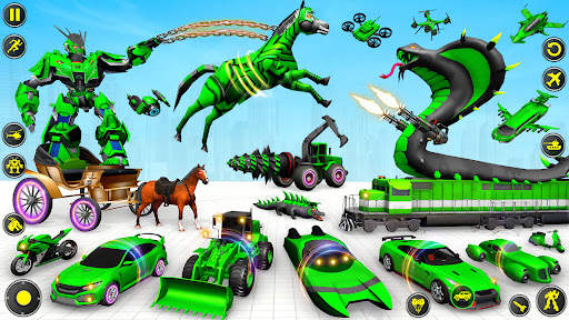 Horse Robot: Car Robot Games screenshot 2