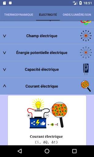 Formules de Physique - Physics Calc screenshot 4