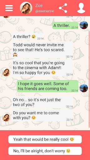 Hey Love Adam: Texting Game 5 تصوير الشاشة