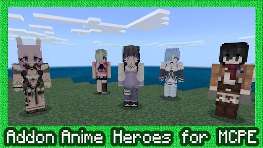 Mod Anime Heroes for Minecraft PE screenshot 3