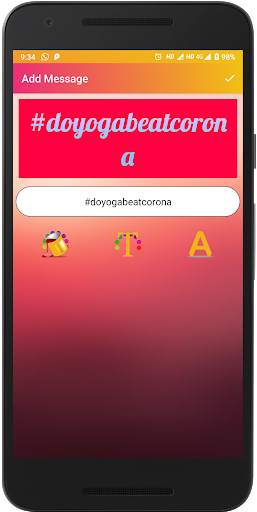 Yoga day - sticker, photos and photo Editor 8 تصوير الشاشة