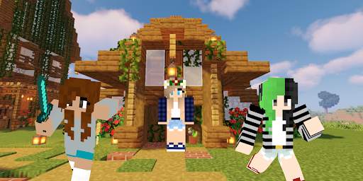 Casual Girl Skin for Minecraft screenshot 3