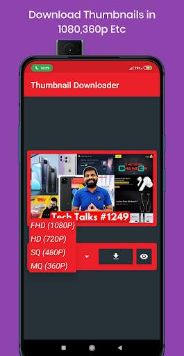 New HD Thumbnail Downloader screenshot 2