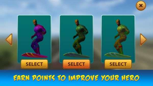 Walter Hero Surfer Crime City Fall स्क्रीनशॉट 3