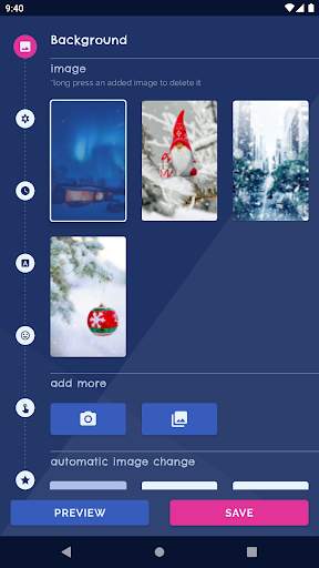 Snowy Winter Live Wallpaper screenshot 1