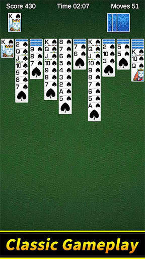 Spider Solitaire 1 تصوير الشاشة