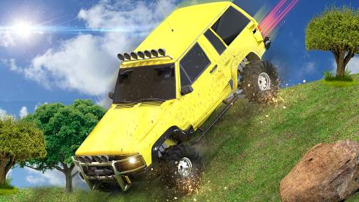 The Stunt Terrain- Offroad Jeep Drive screenshot 2