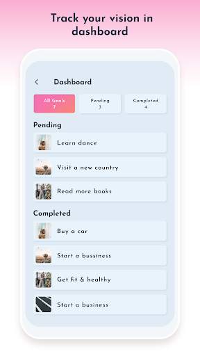Vision Tracker - My Vision My Goal screenshot 6