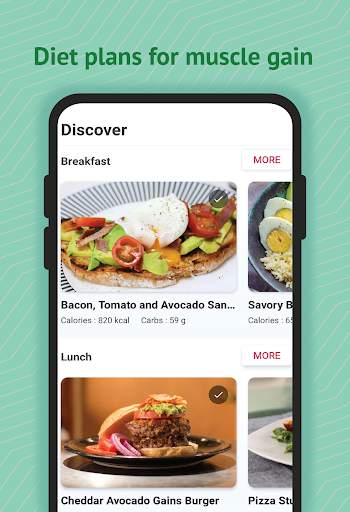 Bodybuilding Diet App screenshot 2
