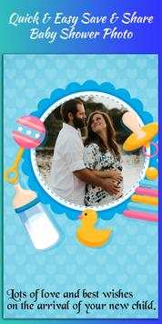 Baby Shower Photo Editor screenshot 1