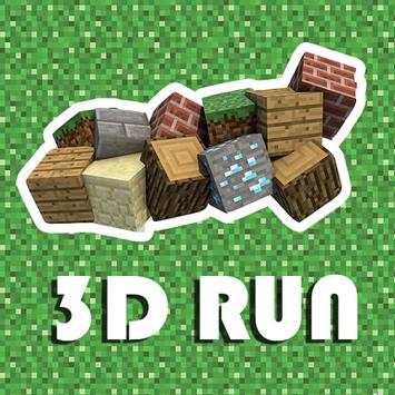 Mini Block craft running: 3d fun run blocky screenshot 3