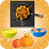 cooking games perfect pumpkin for girls logo