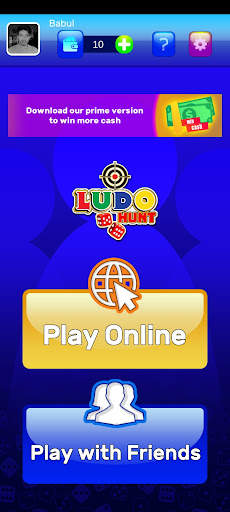 Ludo Hunt - Online, Offline Mu screenshot 2