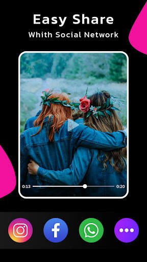 Photo video maker with song - Slideshow maker screenshot 1