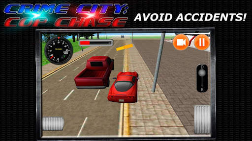Crime City: Cop Chase 3D स्क्रीनशॉट 1