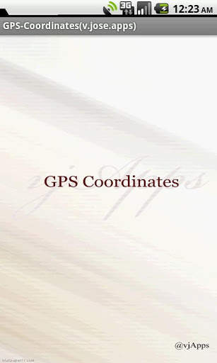 GPS Coordinates GPS Location screenshot 1