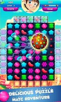 Candy Sweet Star Bomb Match 3 screenshot 2