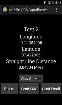 Mobile GPS Coordinates screenshot 5